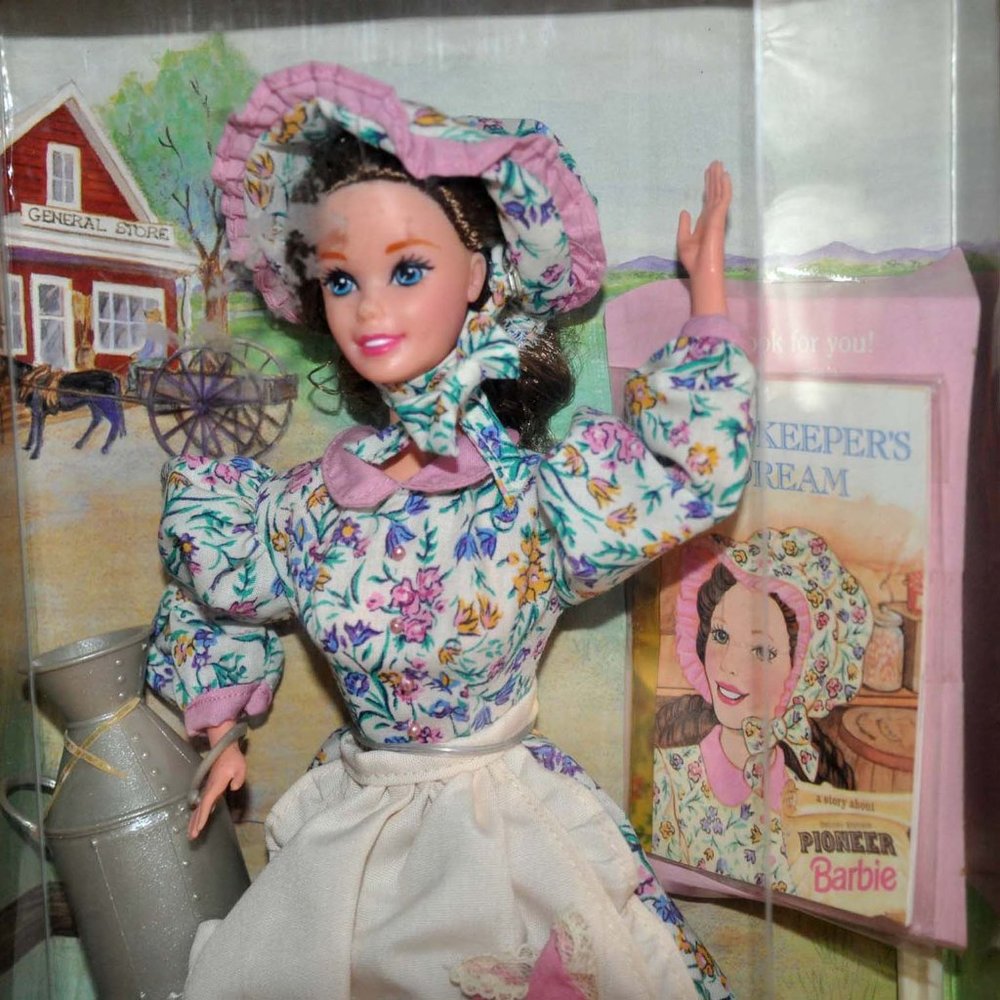Vintage 1995 Pioneer Barbie (Second Edition) Collectible Barbie Doll